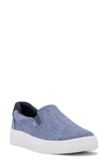 Keds Pursuit Slip-on Sneaker In Navy Textil
