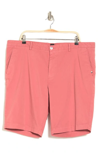 Hugo Boss Slice Shorts In Open Pink
