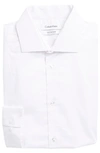 Calvin Klein Lasting Color Slim Fit Dress Shirt In White