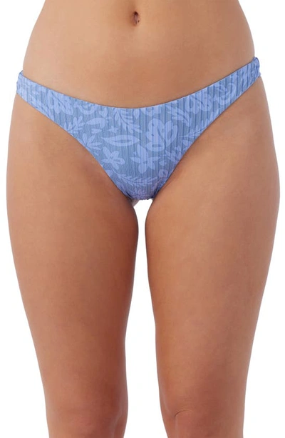 O'neill Atlantic Palm Hermosa Bikini Bottoms In Infinity