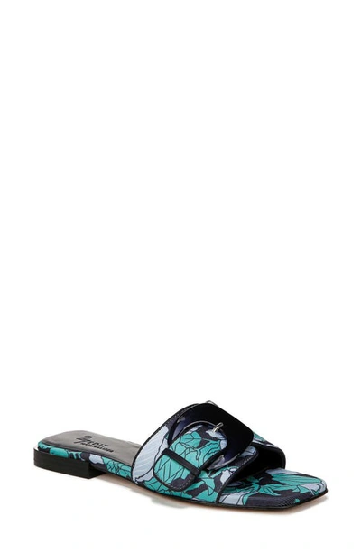 27 Edit Naturalizer Naomi Slide Sandal In Skyway Blue Multi Fabric