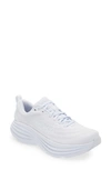 Hoka Bondi 8 Running Shoe In White / White