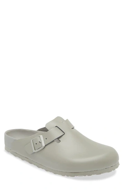 Birkenstock Boston Exquisite Clog In Mineral Gray