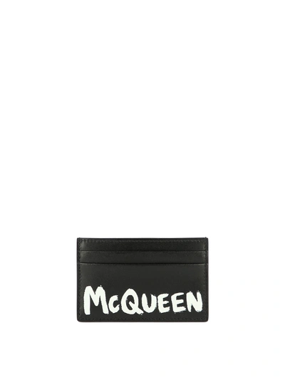 Alexander Mcqueen Alexander Mc Queen Mc Queen Graffiti Card Holder