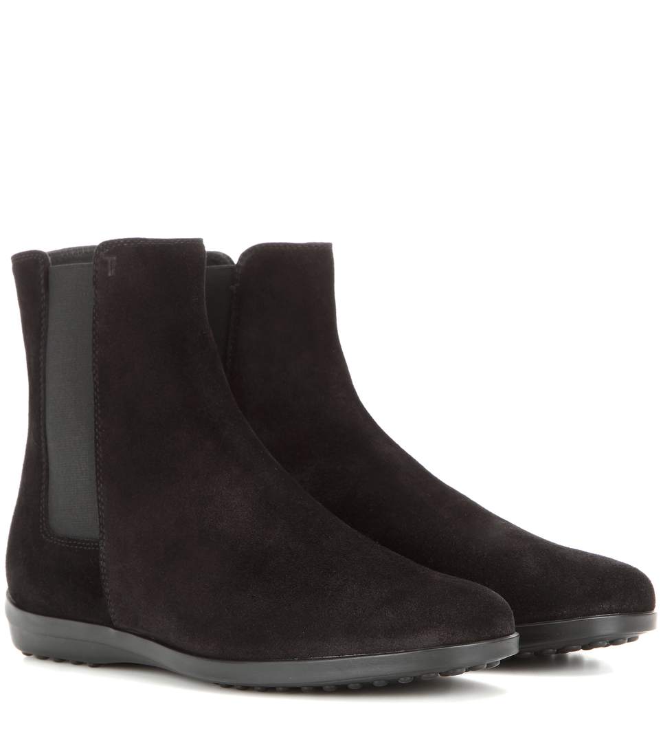 Tod's Suede Ankle Boots | ModeSens
