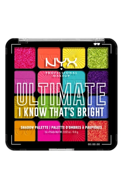 Nyx Ultimate Eyshadow Palette In White