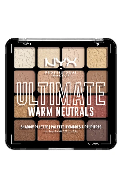 Nyx Ultimate Eyshadow Palette In Warm Neutrals