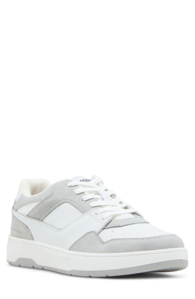 Madden M-tintd Sneaker In Light Grey Suede