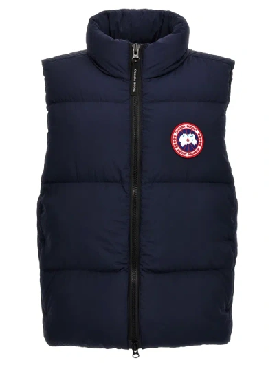 Canada Goose Lawrence Nylon Puffer Vest In Blue