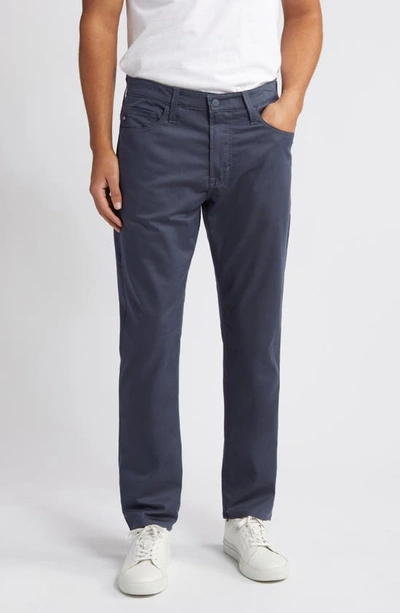 Ag Commuter Performance Sateen Pants In Harbor Fog