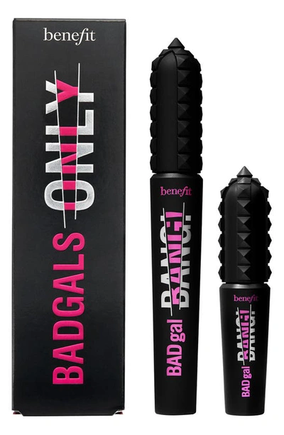Benefit Cosmetics Badgals Only Volumizing Mascara Set (limited Edition) $43 Value In Black