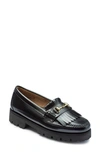 G.h.bass Weejuns Lianna Bit Lug Loafers In Black
