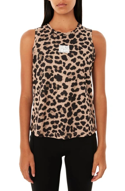 P.e Nation Downforce Air Form Tank In Animal Print