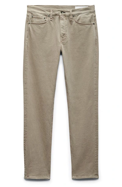 Rag & Bone Fit 2 Aero Stretch Slim Jeans In Darktaupe