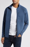 Fjall Raven Abisko Lite Fleece Jacket In Indigo Blue