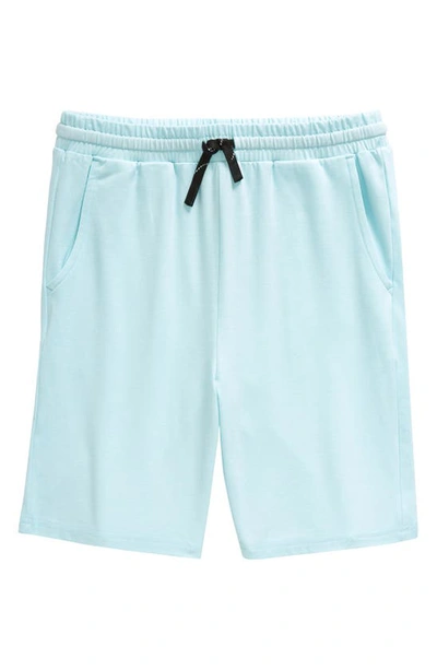 Zella Kids' Restore Soft Shorts In Blue Sugar