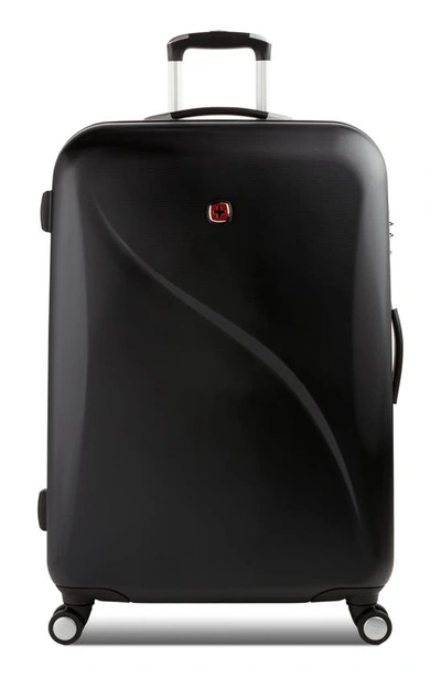 Swissgear 27" Pilot Spinner Suitcase In Black