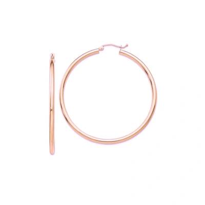Liv Oliver 18k Gold Hoop Earrings In Multi
