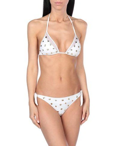 Pin Up Stars Bikinis In White