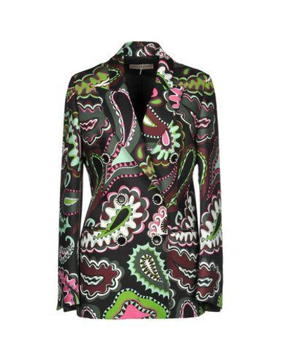 Emilio Pucci Blazers In Green