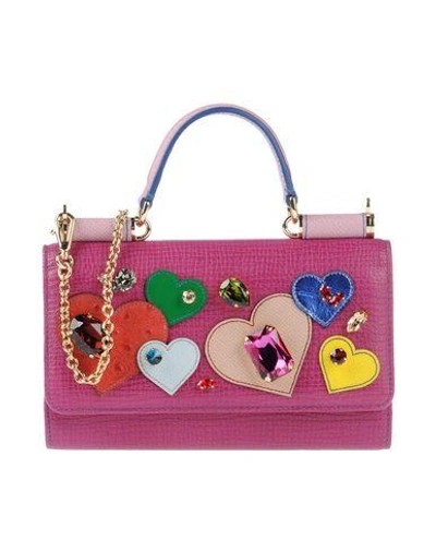 Dolce & Gabbana Handbag In Fuchsia