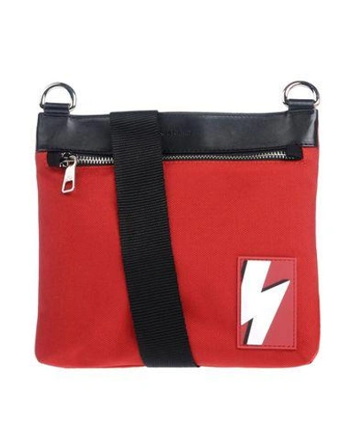 Neil Barrett Handbags In Red