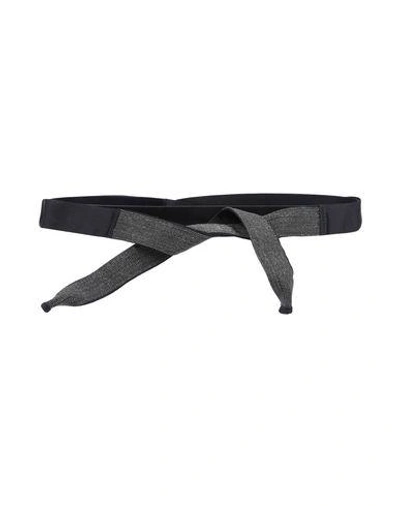 Brunello Cucinelli Belts In Black