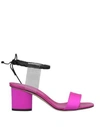 Paul Andrew Sandals In Fuchsia