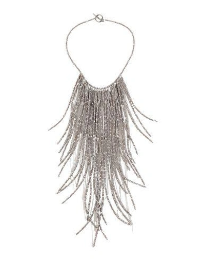 Brunello Cucinelli Necklace In Grey