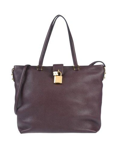 Dolce & Gabbana Across-body Bag In Deep Purple