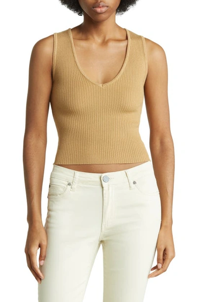 Love By Design Sandy Sleeveless Sweater In Neutral