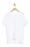 Z By Zella Vintage Wash Cotton T-shirt In White