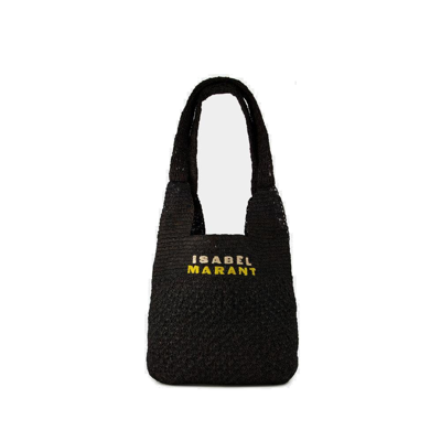 Isabel Marant Praia Medium Shopper Bag In Black