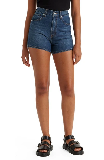 Levi's® High Waisted Denim Mom Shorts In Cool Places To Go