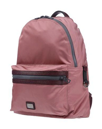 Dolce & Gabbana Backpack & Fanny Pack In Pastel Pink