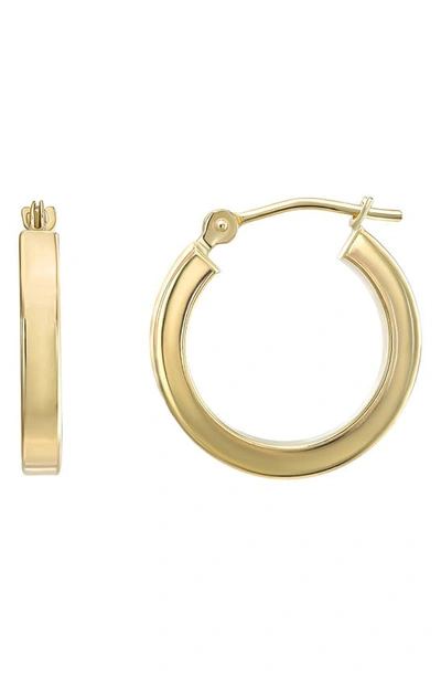 Candela Jewelry Square Hoop Earrings In Gold
