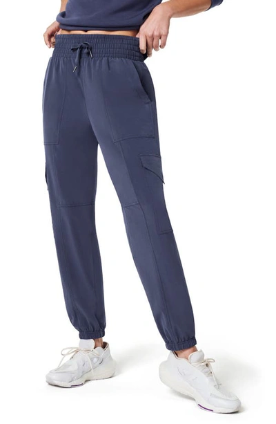 Spanx Out Of Office Cargo Pants In Dark Storm
