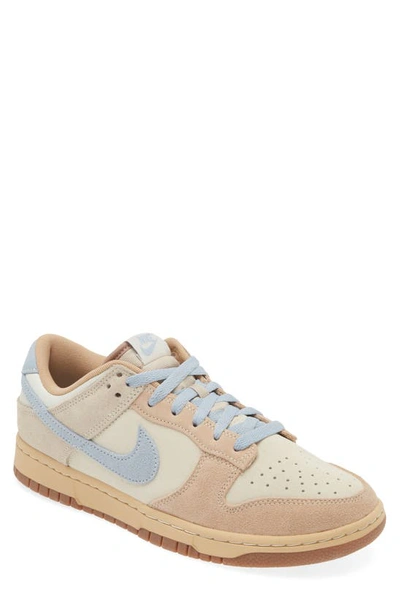 Nike Dunk Low Sneaker In Coconut Milk/lt Armory Blue-sanddrift-hemp-sesame-