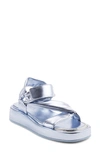 Dkny Platform Sandal In Celeste