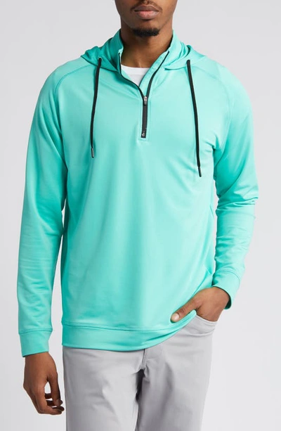 Swannies Vandyke Half Zip Hoodie In Cactus