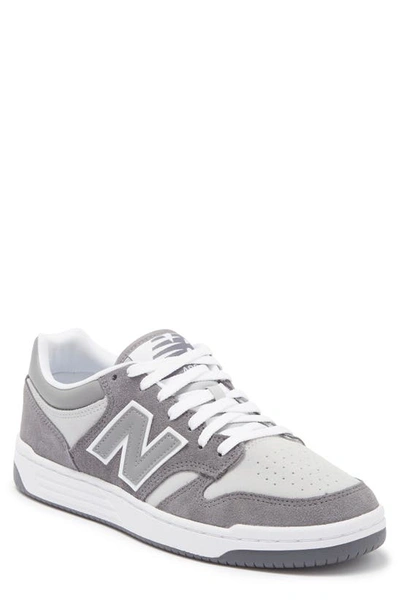 New Balance 480l Basketball Sneaker In Castlerock/ Shadow Grey