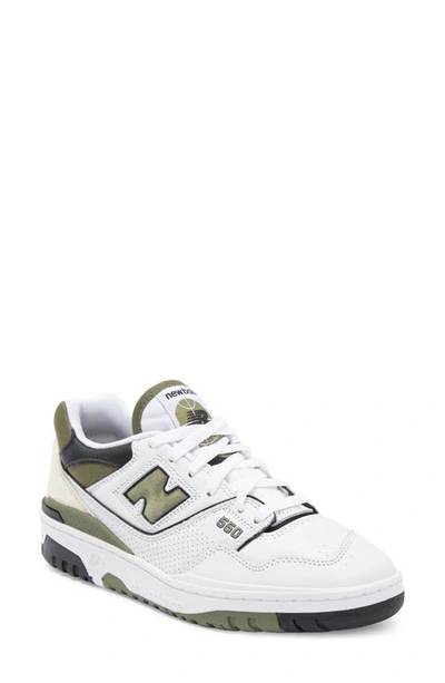 New Balance 550 Basketball Trainer In Green