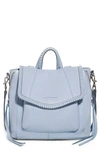 Aimee Kestenberg All For Love Convertible Leather Backpack In Breeze Blue