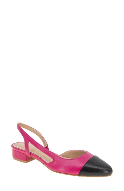 Bcbgeneration Tillie Slingback Cap Toe Pump In Pink