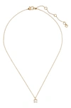 Kate Spade Little Luxuries Pendant Necklace In Gold