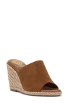 Vince Camuto Fayla Wedge Sandal In Brown