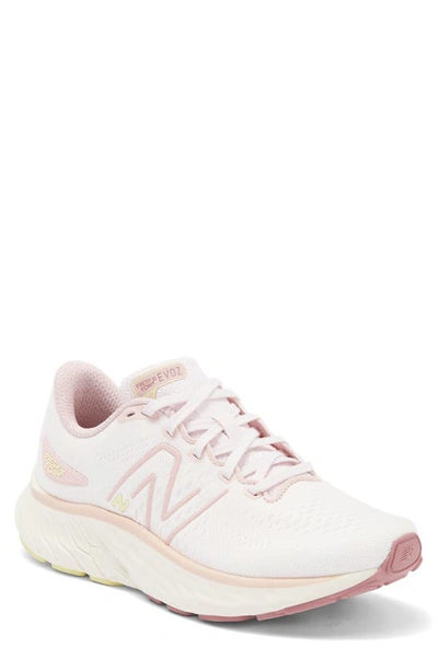 New Balance Evoz Running Shoe In Orb Pink/ Rosewood