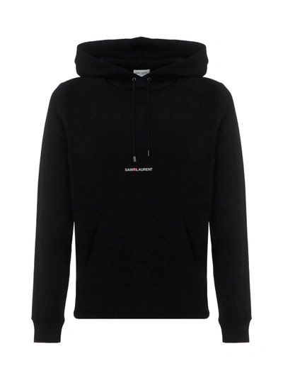 Saint Laurent Sweatshirt In Black