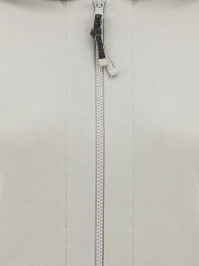 Brunello Cucinelli Cardigan Knit In Grey