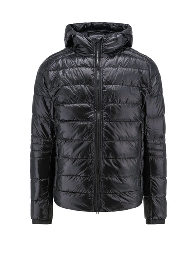 Canada Goose Padded And Quilted Jacket In Black